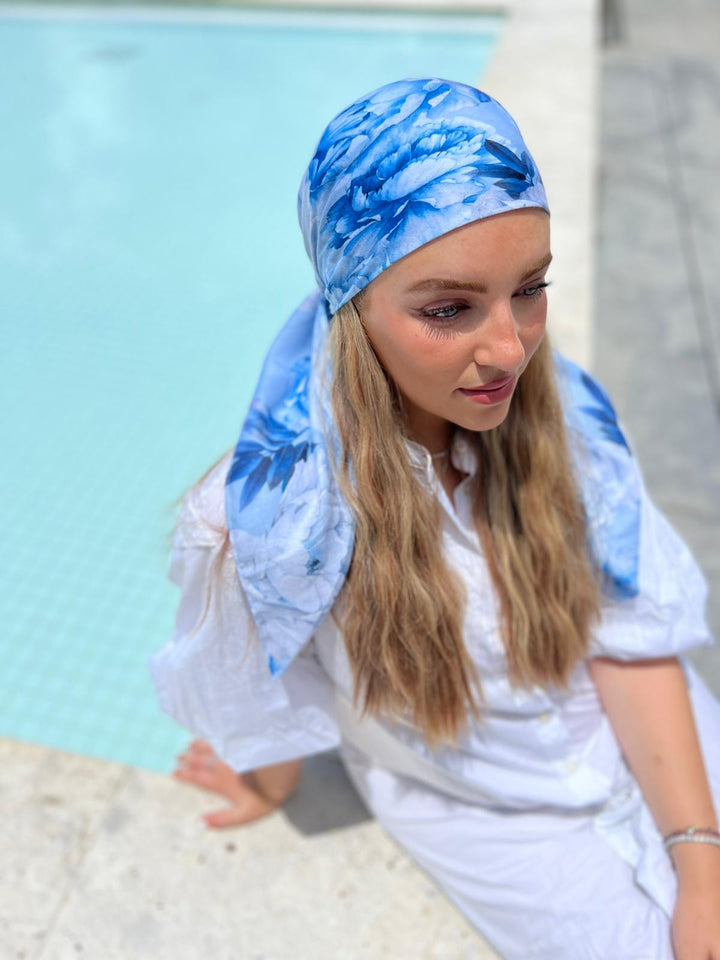 Florence Fall Square Head Scarf – Scarf Bar