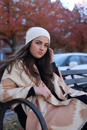 Light Luxe Nude Rose SB Blanket Scarf