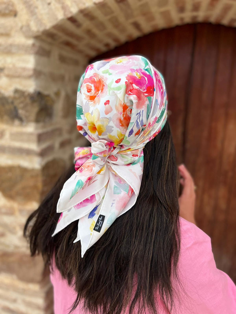SB SILK Collection - Vibrant Summer Flower