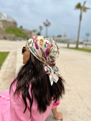SB SILK Collection - Neutral Rose Garden