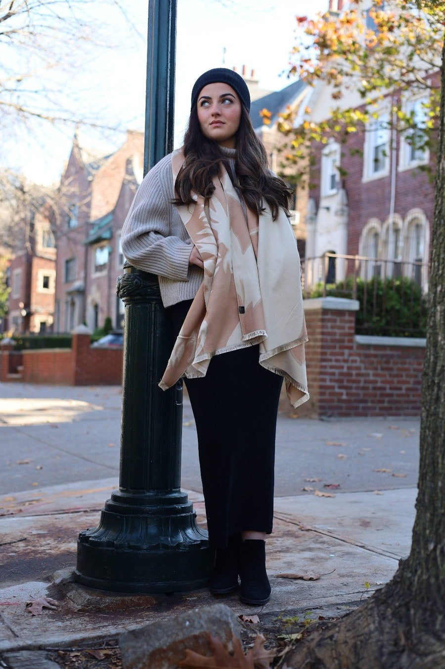 Light Luxe Nude Rose SB Blanket Scarf