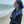 Load image into Gallery viewer, SB Dri Fit Scarf Ocean Blue (with Velvet Grip)
