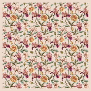 SB SILK Collection - Neutral Rose Garden