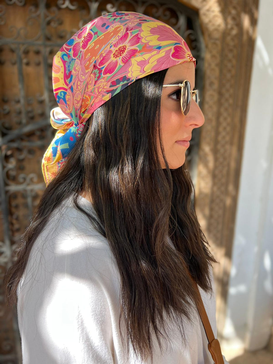 SB SILK Collection - Funky Floral