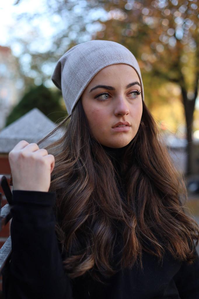 Herringbone Beanies
