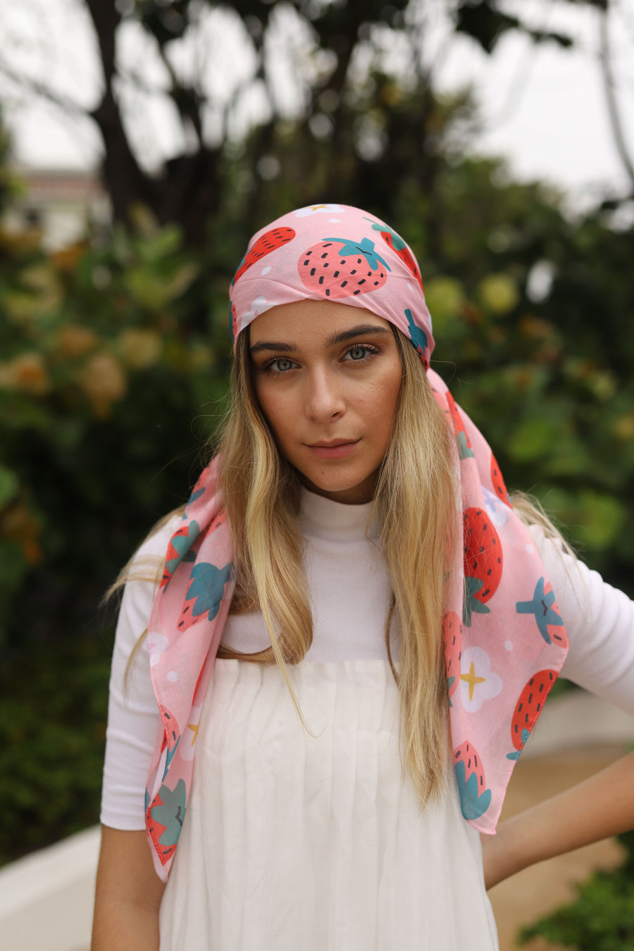 SB Strawberry Shortcake Head Scarf