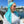 Load image into Gallery viewer, SB Dri Fit Pretied Scarf Aqua (with Velvet Grip)
