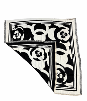C Floral Inspired Blanket Scarf