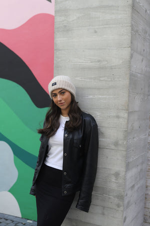 The Label Cuff Beanie