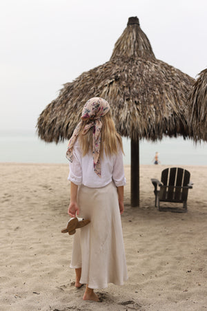 SB Neutral Garden Head Scarf