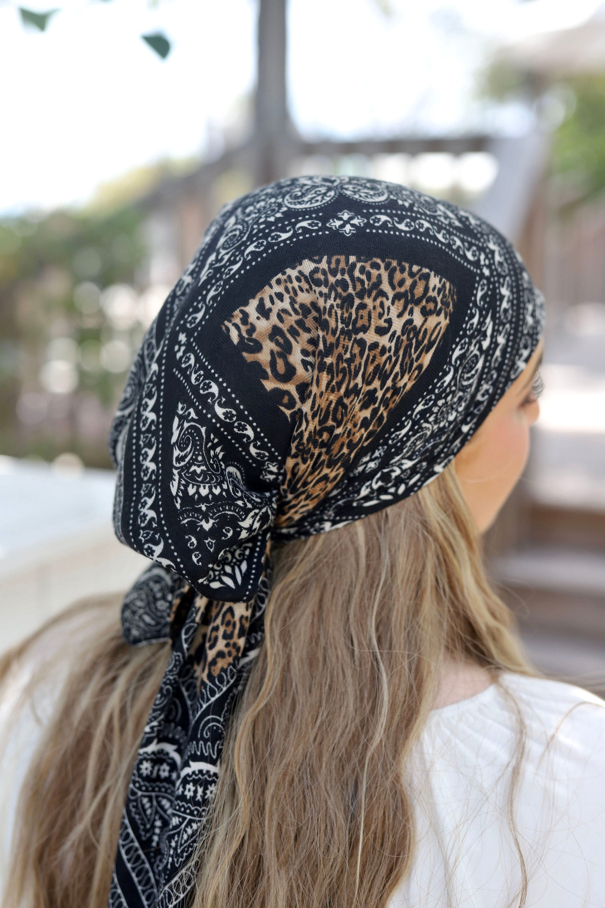 Paisley hot sale head scarf